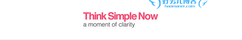 Think Simple Now