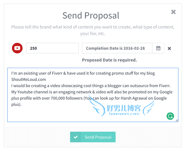 Famebit-Prposal