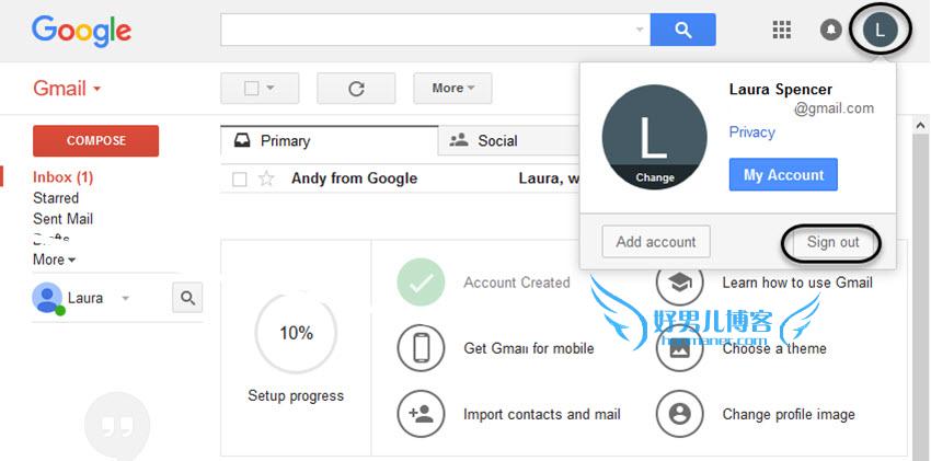 google gmail 邮箱