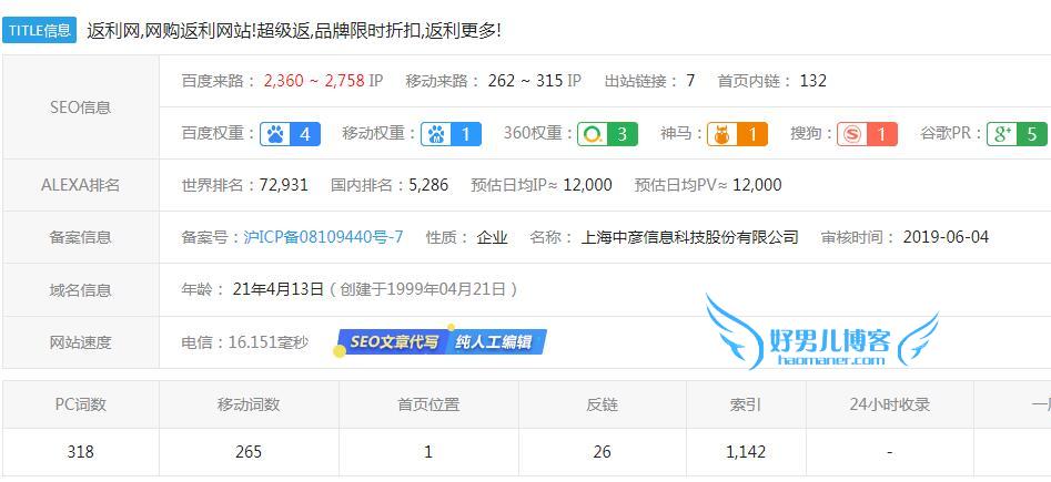 返利网官网